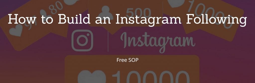 How to Build an Instagram Following – Free SOP | Flowster