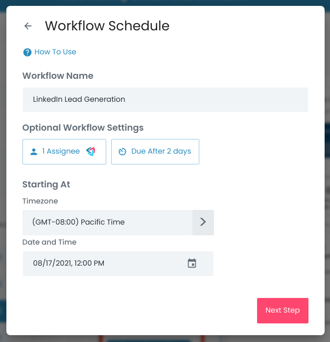 Flowster - Workflow Schedule