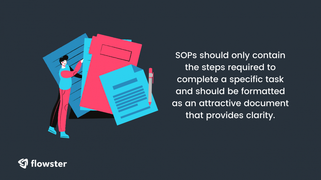 SOPs should provide clarity