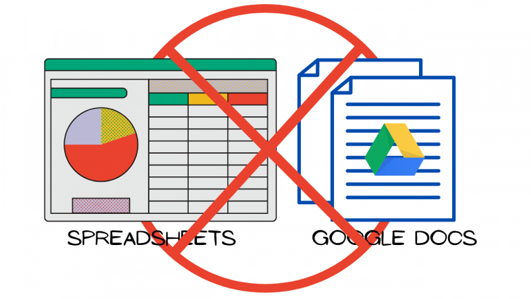 No spreadsheets google docs 1