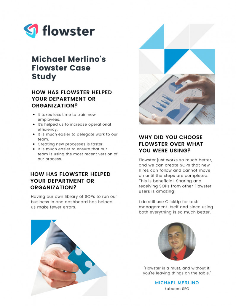 Michael Merlino Case Study