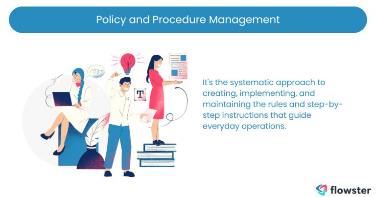 Image to illustrate the key importance of policy and procedure management.