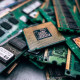 Pile of Computer Chips