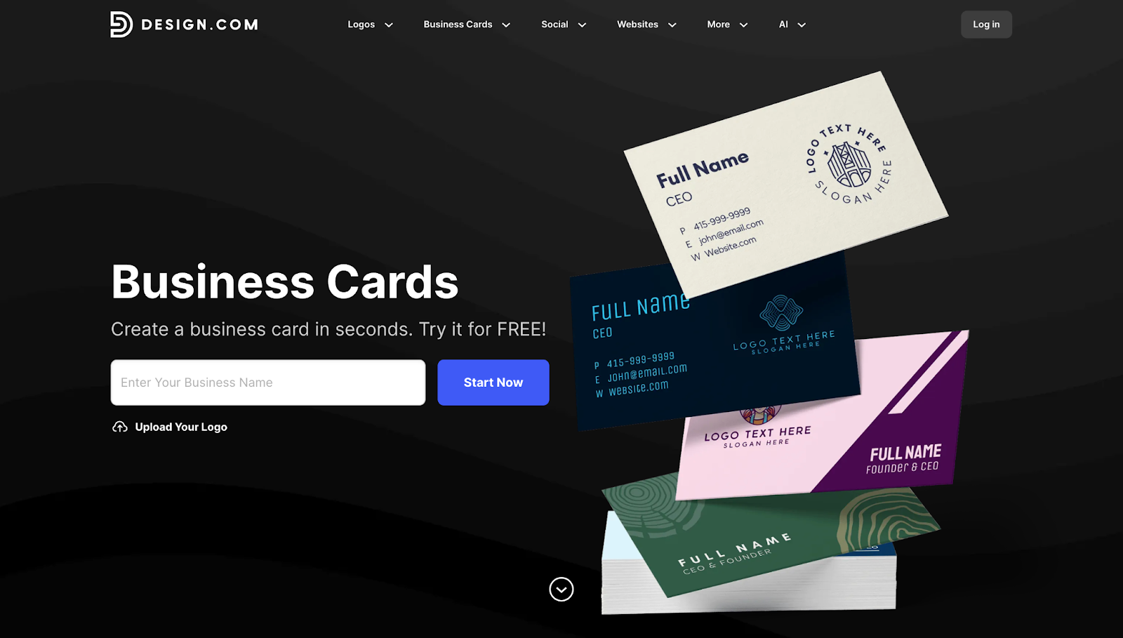 Design.com Business Card Maker Review (2026): The Best All-in-One Card Maker for Small Businesses 1 image 18