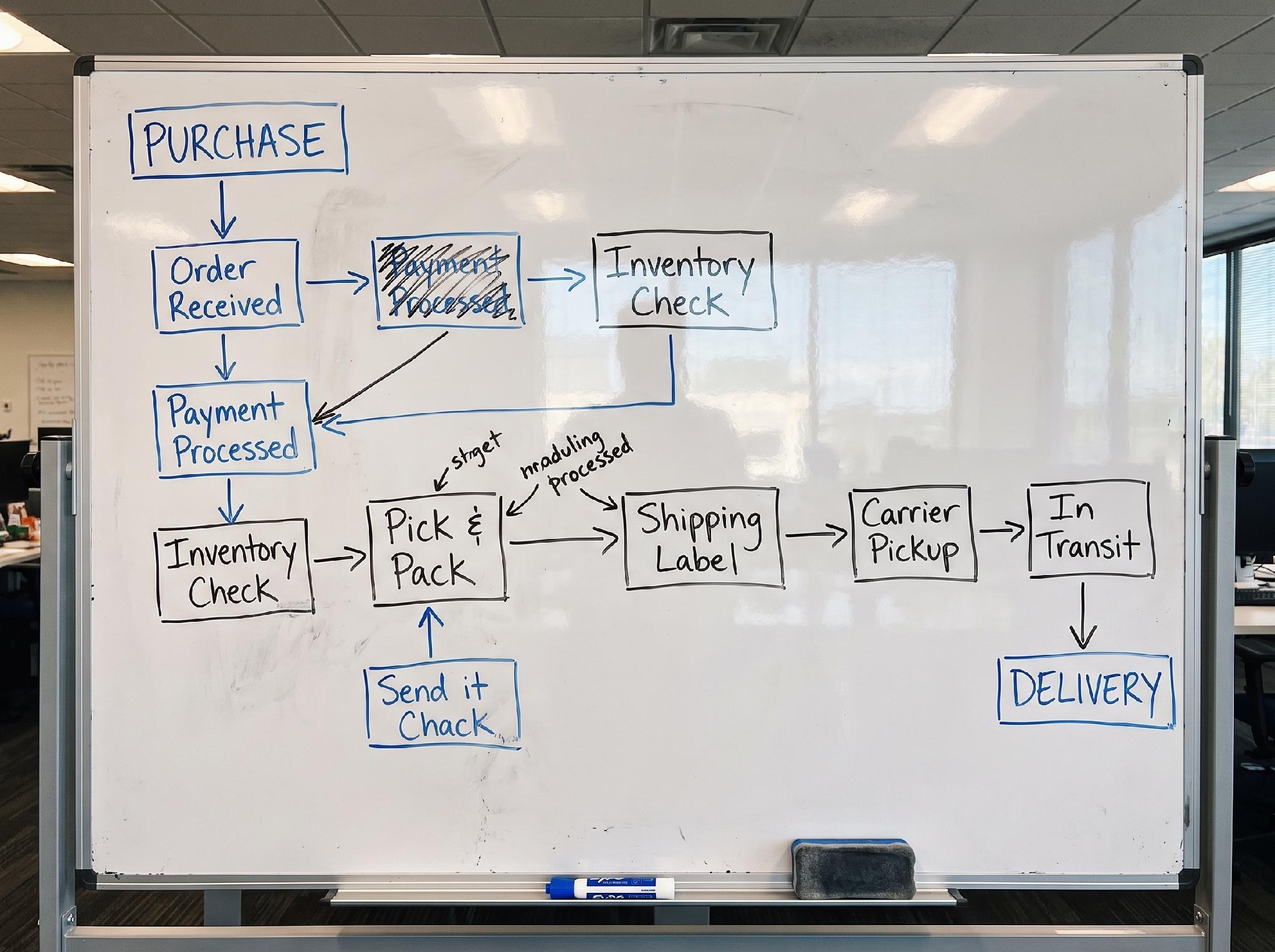Why Order Fulfillment Needs Its Own SOP (and When to Hand It to a 3PL) 4 Order to Delivery Map